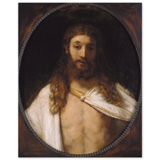Rembrandt van Rijn, Der auferstandene Christus, Poster