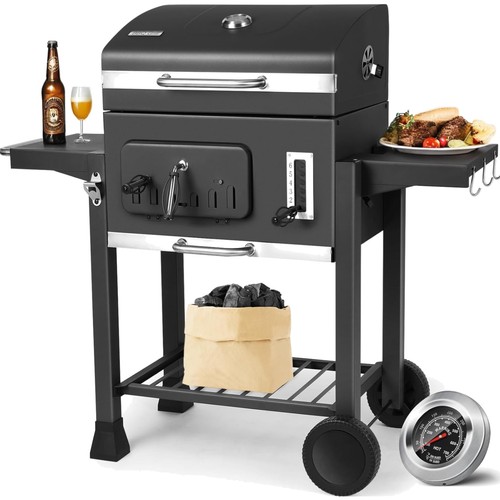 Holzkohlegrill grillwagen xxl - grillwagen,
