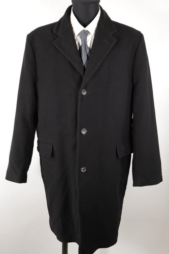 Herren mantel schwarz - mantel,