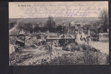 M4 /   St. Marie a Py b. Chalons  Husaren Reg. / Feldpost 1915 - Königsbrück