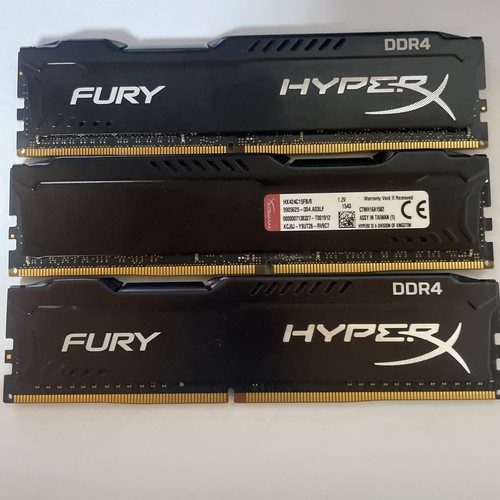 Hyperx fury 8gb ddr4 2400 - hyperx,
