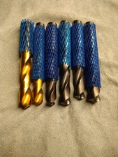 Konvolut Vollhartmetall Bohrer Mit Innenkühlung Spiral Bohrer TIN