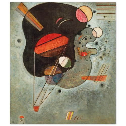 Wassily kandinsky schwebender - wassily, kandinsky,