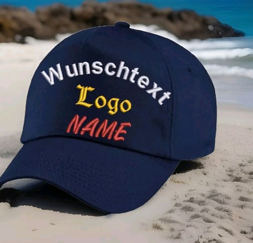 Panel cap bestickt mit - 5-panel,