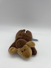 Nici - Beanies - Schaf -braun - liegend - ~ 10 cm - Plüschtier 