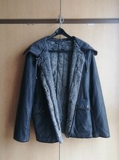 Damenjacke gefüttert mit Kapuze im Kragen von easy comfort Gr.40