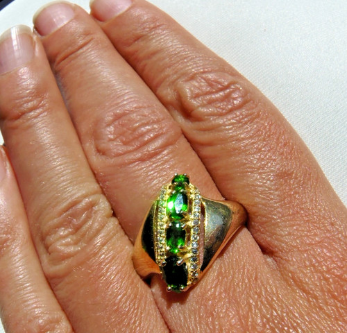 Chrom diopside gelbgold - diopside,