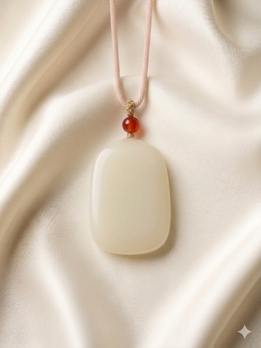 Premium weiße hetian jade - weiße,