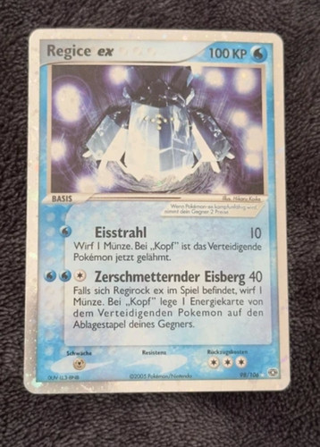 Regice smaragd - regice, ex