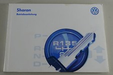 Betriebsanleitung / Handbuch VW Sharan I Benzin + Diesel Typ 7M8 Stand 06/1995