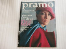 DDR PRAMO Praktische Mode Schnittmuster 9/1986 - Jacke Mantel Umstandsmode Rock