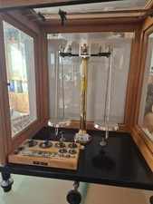 Apothekerwaage Messing mit