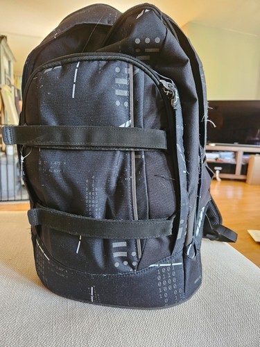 Satch schulrucksack schwarz - schulrucksack,