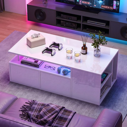 Rgb couchtisch hochglanz - couchtisch,