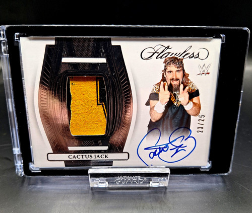 Panini wwe flawless mick foley - wwe,