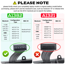 A1382 Akku für Apple Macbook Pro 15"A1286 Anfang Ende 2011 Mitte 2012 Laptop NEU