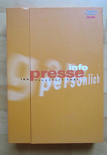 Audi Pressemappe IAA 1999 mit