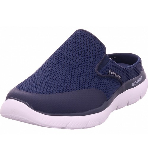 Skechers herren clogs blau - herren,