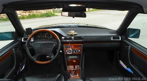 Holzlenkrad mercedes w124 - mercedes, w126