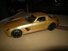1:18 Maisto Mercedes-Benz SLS AMG Gold ohne VP-SELTEN/RARE-