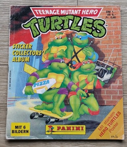 Panini album teenage - album, mutant