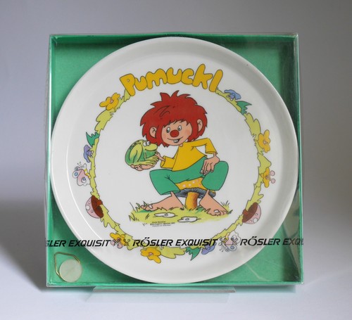 Pumuckl frosch sammelteller - pumuckl,