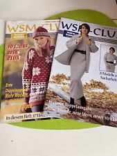 2 Stck. WSM Club Hefte für die brother Strickmaschine -Zubehör-