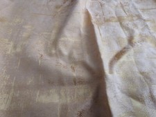 Vorhänge Gelb mit Seidigem Glanz elastischer Saum 143x120 cm