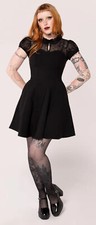 Hell bunny viola spiderweb - hell, spiderweb»