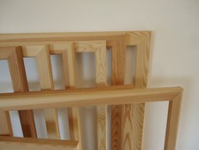 Bilderrahmen 30x40 -50x60cm Kiefer Natur Holz Rahmen Wechselrahmen