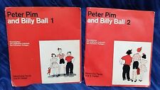 G87/ Vintage Peter Pim and Billy Ball 1 und 2 Sprachplatten ( 7 Stück) Englisch 