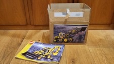LEGO Technic Bagger Pneumatic 8455 Radlader Gelb Gebraucht Gut Ohne OVP