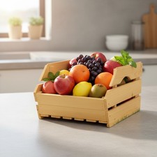 Obstkiste mit Griffen
