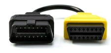Adapter obd kabel gelb - adapter,