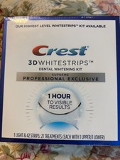 Crest 3D Whitestrips Supreme