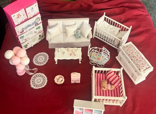 Puppenhaus babyzimmer - 1:12,