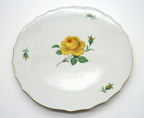 Meissen tortenplatte gelbe - meissen,