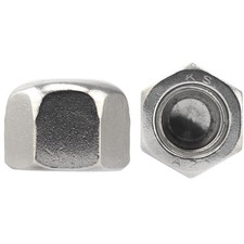 Hutmuttern niedrige Form