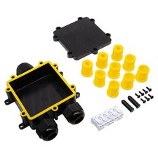 Verteilerdose Y 3-fach IP68 wasserdicht 24A 450V Muffe LED-Außenbeleuchtung