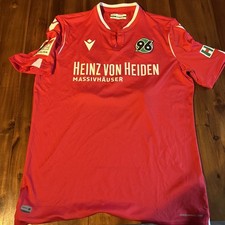 Hannover 96 Trikot Macron Gr. L matchworn #21 Horn