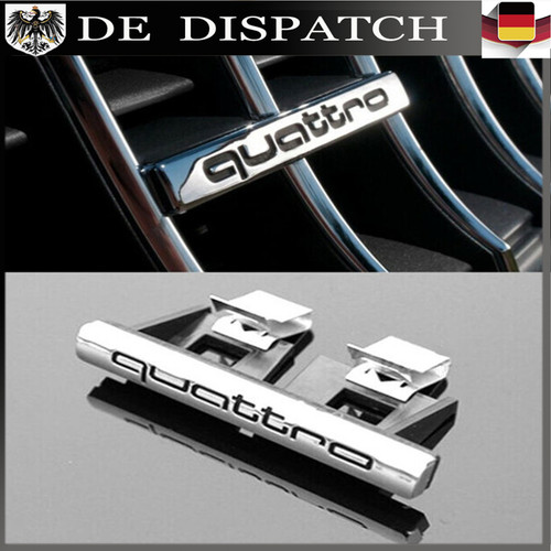 Audi quattro emblem - quattro, für