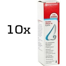 10x Nasenspray AL 0,05% für