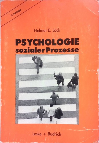 Psychologie sozialer prozesse - psychologie,
