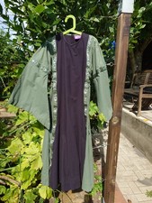 Kinder Mittelalter-Kleid  - Gr. M - Dunkelgrün/Schwarz Gebraucht Top