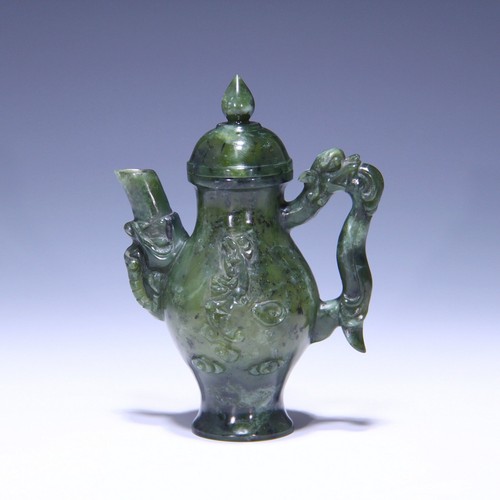 Nephrite jadeeit kännchen - /, /