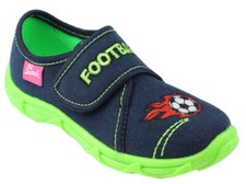 Beck 672 Fußball Hausschuhe