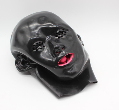 Geformte schwarze latex gummi - schwarze,