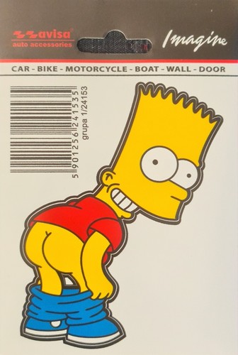 Bart simpson aufkleber - simpson, sticker