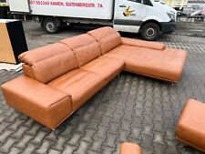 musterring leder couch farbe cognac 3,40 mtr