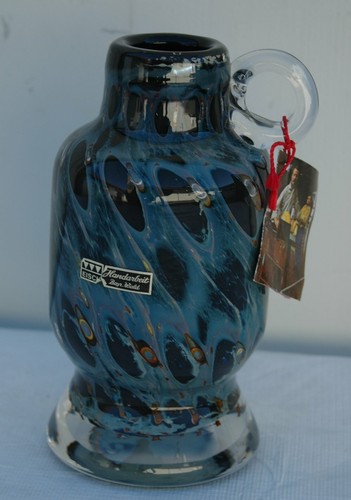Eisch glas vase - glas,